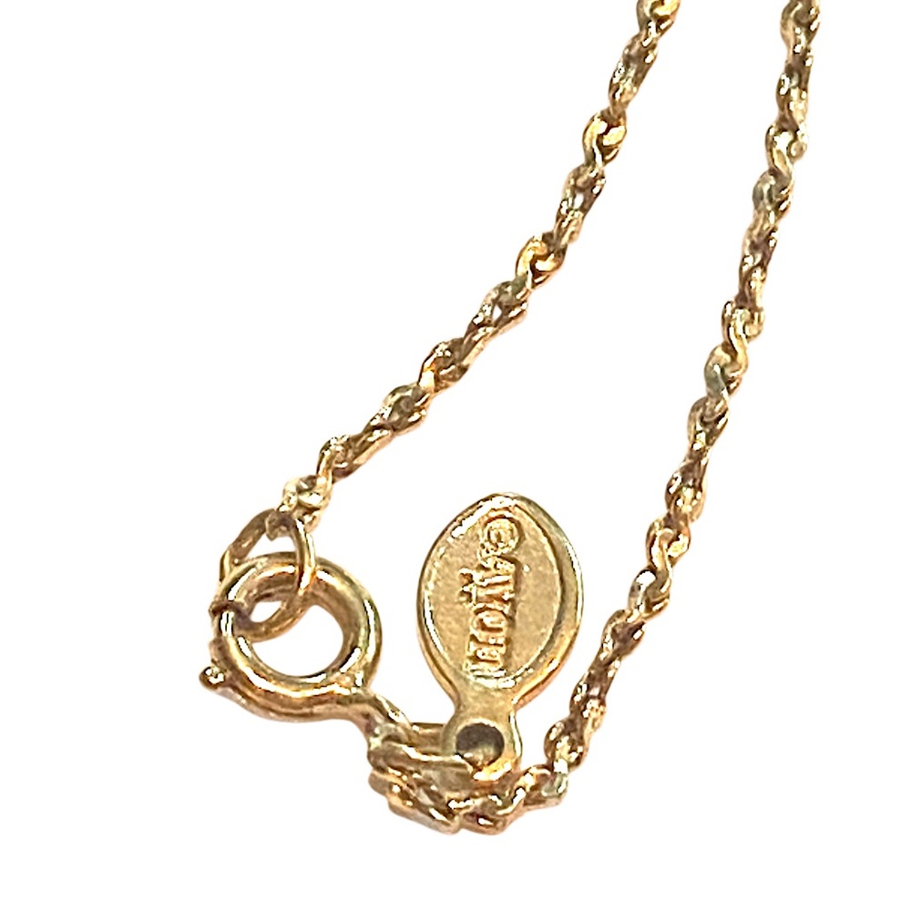 AVON Vintage Blue Egg North Star Necklace Gold Chain - Picture 3 of 3